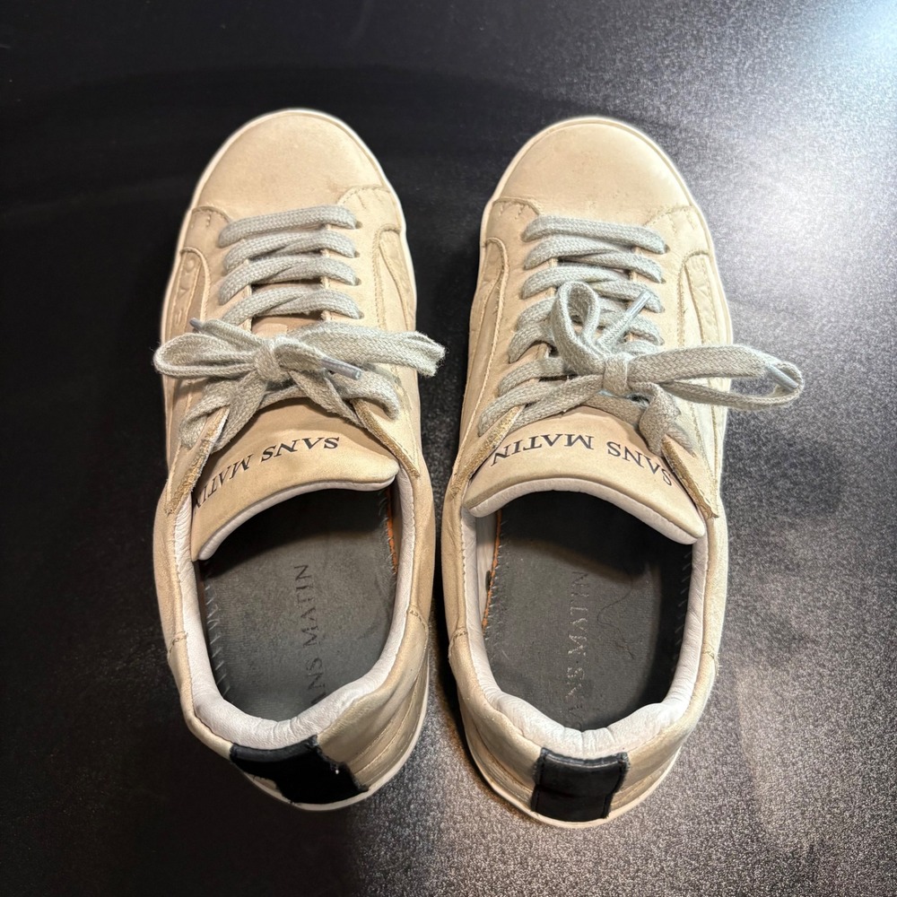 Sans matin Olympus Low Top Sneakers
Desert Sand Nubuck Leather tennis shoes 36 - Picture 7 of 8